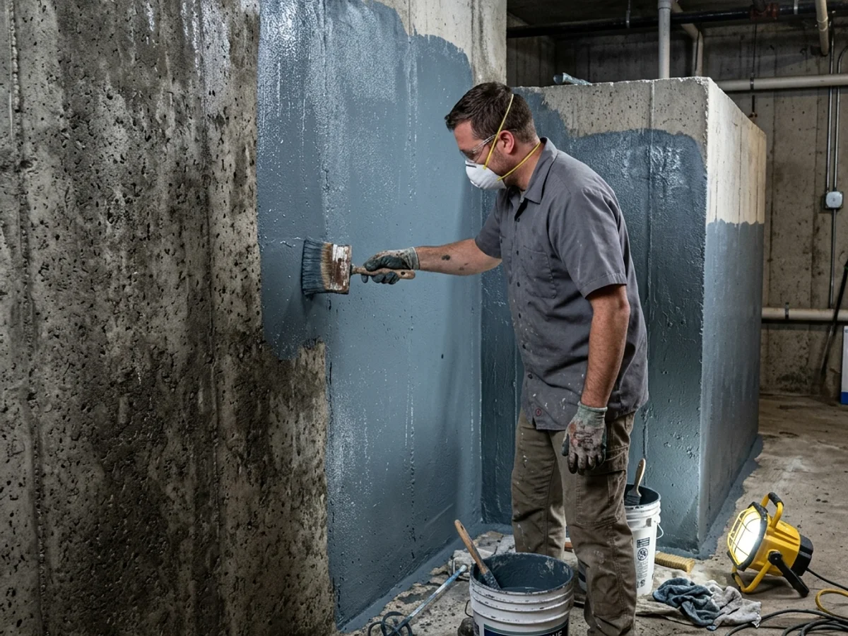 Basement & Water Storage Tank Sealing